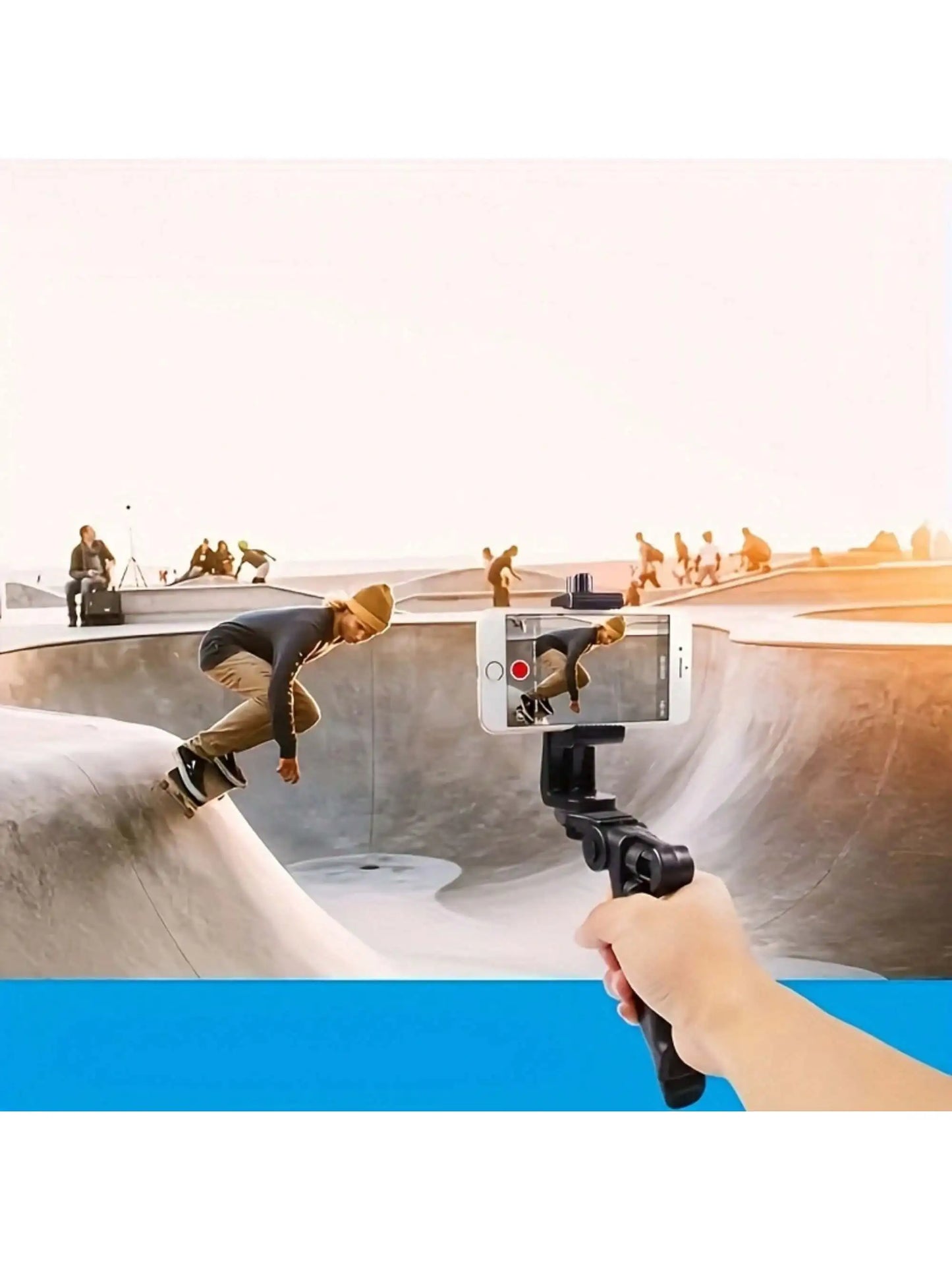 Mini Trépied Smartphone 360° Rotatif – Support Universel Extensible en ABS