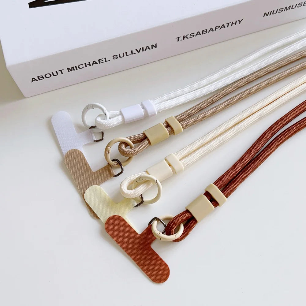 Lanière Ajustable Universelle pour Téléphone – Bandoulière Crossbody Colorée