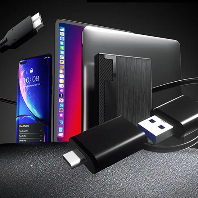 disque dur peut se connecter au telephone et ordinateur