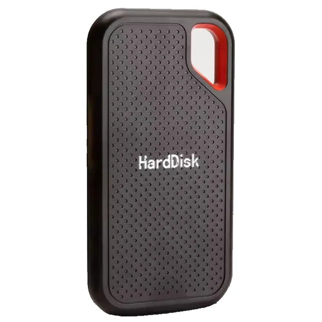 exemple du disque dur sur fond blanc et capacité